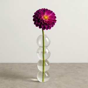 Glass Bubble Vase