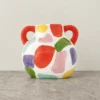 small colourful ceramic vase 3